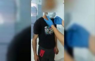 Maskesine gizlediği esrarla yakalanan kişi gözaltına...