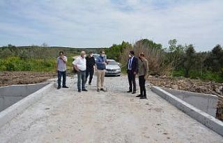 MASKİ’nin Dereköy’deki menfez imalatlarına...