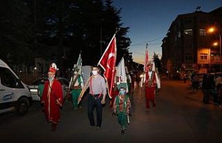 Mehter takımının 19 Mayıs kutlaması