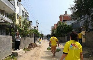 Mersin Büyükşehir Belediyesi, 2 günde 90 ton sebze...