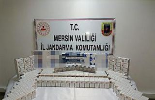 Mersin’de 770 paket kaçak sigara ele geçirildi