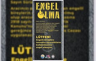 Mersin’de engelli araç park alanları denetlenecek