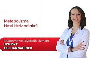 Metabolizmayı hızlandırma yolları