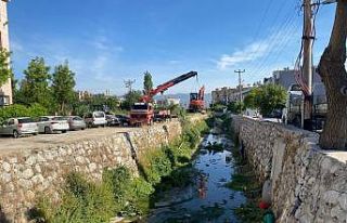 Milas’ta dere temizliği