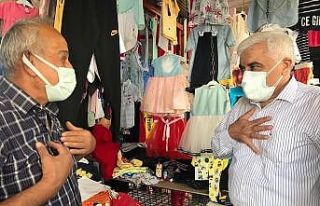 Milletvekili Dülger esnafla bir araya geldi