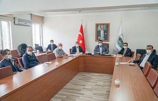 Milletvekili Kaya ilçe yöneticileri ile projeleri...