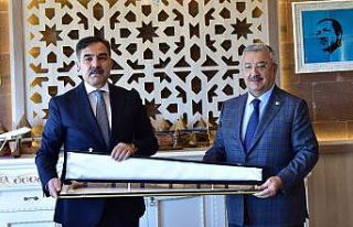 Milletvekili Nasır’dan Başkan Çoban’a ziyaret