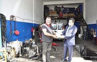 Milli Eğitim müdüründen velilere işyerinde ziyaret