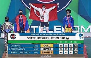 Milli halterci Dilara Uçan’dan 3 madalya