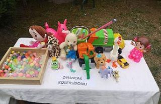 Minik öğrenciler bahçelerini müzeye dönüştürdüler