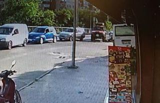 Motosiklet cipin altına girdi: 1 yaralı