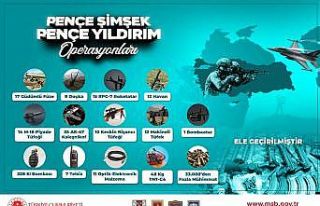 MSB: “1 Ocak’tan itibaren toplam 181 operasyon...