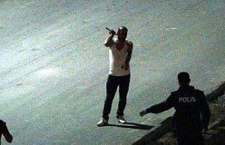Muş’ta cinnet getiren şahsı polis ikna etti