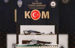 Muş’ta silah kaçakçılığı operasyonu: 1 tutuklama