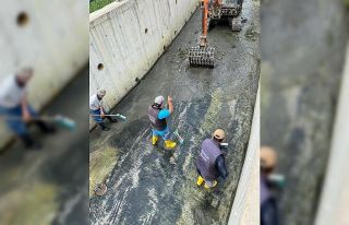 Mut Deresi temizleniyor