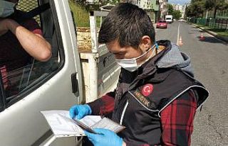 Narkotik polisinden sokağa çıkma kısıtlaması...