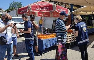 Nazilli pazarlarında sıkı denetim