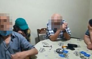 Nazilli’de 15 kişi kumar oynarken yakalandı