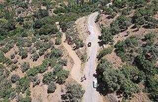 Nazilli’de yol çalışmaları devam ediyor