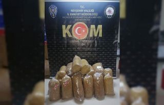 Nevşehir’de 117 kilogram kıyılmış tütün ele...