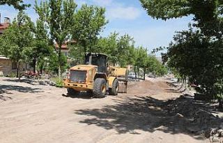 Nevşehir’de 3 caddenin altyapı çalışmaları...