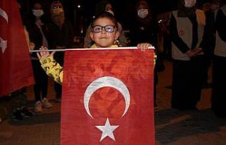 Nevşehir’de Filistin’e destek gösterisi