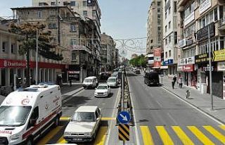 Nevşehir’de kısıtlamada trafik yoğunluğu yaşanıyor