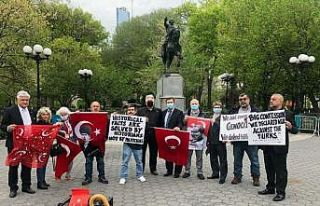 New York’ta “Ermeni Tasarısını Kınama” mitingi...