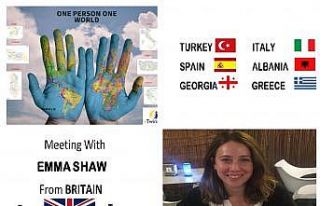 Öğrenciler yabancı öğrenciler ile buluştu