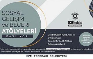 Online atölye çalışmaları sürüyor