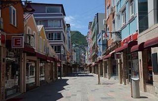 Ordu sokaklarında kısıtlama sessizliği