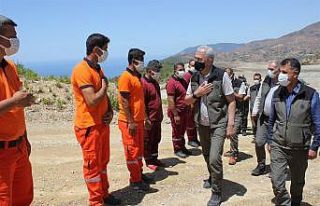 Orman Genel Müdürü Karacabey Mersin’de incelemelerde...