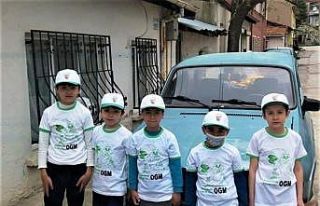 Orman İşletme Müdürlüğünden çocuklara hediye