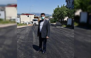 Osmangazi’de yollar asfaltla yenileniyor