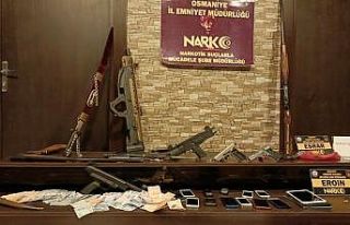 Osmaniye’de uyuşturucu tacirlerine koçbaşlı...