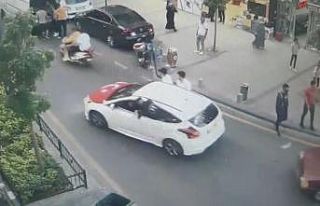 (Özel) Asker uğurlama konvoyu yapan grup emniyetin...