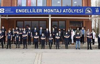 Özel bireyler iş gücüne katılıyor