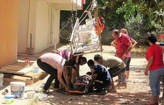 (Özel) Boya ustası mesaisinin ilk gününde ölümden...