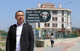 (Özel) Cumhurbaşkanı Erdoğan’ın ismi mahalleye...