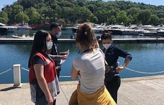 (Özel Haber) Sarıyer’de denize girdiler, polisi...