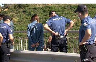 (Özel) İntihar teşebbüsünü izlerken kaza yaptı,...