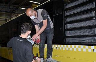 (Özel) İstanbul’da tek tip renk toplu taşıma...