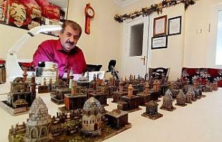 (ÖZEL) - Maket sanatçısı Erzurum’un 1800’lü...