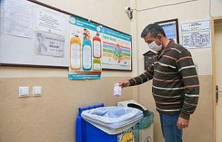 Pamukkale’de atık ilaçlar ayrı toplanıyor