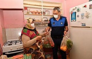Parkinson hastası yaşlı kadına zabıtadan pazar...