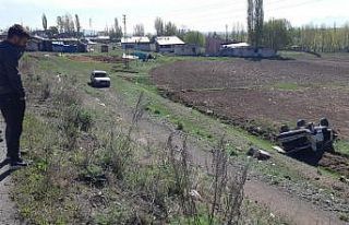 Pasinler’de trafik kazası: 1 yaralı