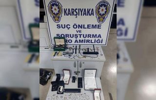 Polis hizmetçinin numarasını yutmadı: Hırsız,...