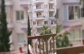 Polisten kaçmak için balkondan 6’ncı kattan 5’inci...