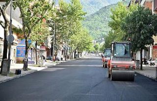 Profesör Tezok Caddesi artık pırıl pırıl