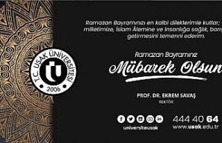 Rektör Savaş; "Bayramlar tüm toplum kesimlerinin...